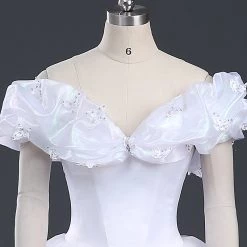 Deluxe Cinderella White Dress Cosplay -Game Costumes Sales COS 005 04 1