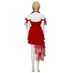 2021 TV The Suicide Squad Harley Quinn Red Dress Cosplay Costume Version 3 -Game Costumes Sales COS 005 04 127