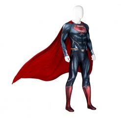 Man Of Steel Superman Clark Kent Jumpsuit Cosplay Costume -Game Costumes Sales COS 005 04 136