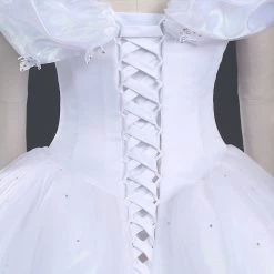 Deluxe Cinderella White Dress Cosplay -Game Costumes Sales COS 005 05 1
