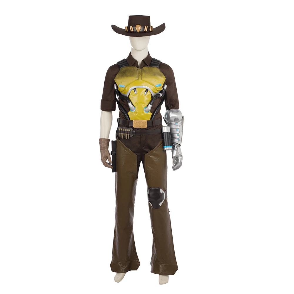 Overwatch McCree Cosplay Costume Version 2 7 Overwatch McCree Cosplay Costume Version 2 - Image 5
