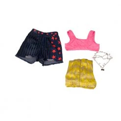 2020 Movie Birds Of Prey Harley Quinn Yellow Suit Cosplay Costume -Game Costumes Sales COS 005 09 16