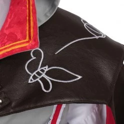 Assassin's Creed II Ezio Auditore Da Firenze White Edition Cosplay Costume Version 2 -Game Costumes Sales COS 005 10