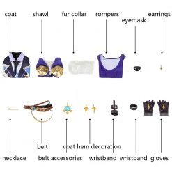 Genshin Impact Kaeya Alberich Cosplay Costume -Game Costumes Sales COS 005 10 16