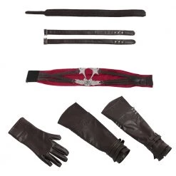 Assassin's Creed II Ezio Auditore Da Firenze White Edition Cosplay Costume Version 2 -Game Costumes Sales COS 005 13