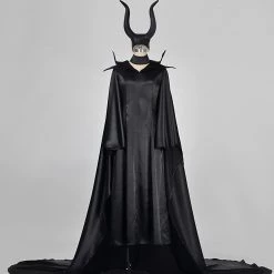 Maleficent Cosplay Costume With Hat