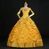Disney Deluxe Beauty And The Beast Belle Dress Cosplay Costume -Game Costumes Sales COS 006 01 24