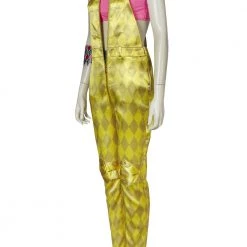 2020 Movie Birds Of Prey Harley Quinn Yellow Suit Cosplay Costume Version 2 -Game Costumes Sales COS 006 02 154