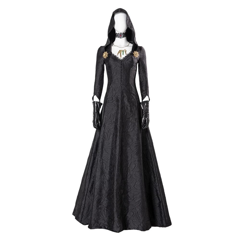 Resident Evil Village Bela Daniela Cassandra Cosplay Costume With Cape 5 Resident Evil Village Bela Daniela Cassandra Cosplay Costume With Cape - Image 3