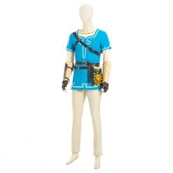 The Legend Of Zelda: Breath Of The Wild Link Cosplay Costume Version 2 -Game Costumes Sales COS 006 02 225