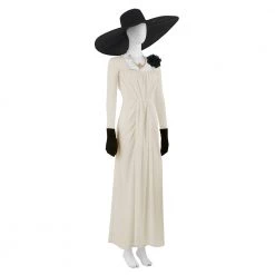 Resident Evil 8 Alcina Dimitrescu Cosplay Costume -Game Costumes Sales COS 006 03 188