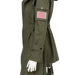 Resident Evil: The Final Chapter Alice Coat Cosplay Costume 9 Resident Evil: The Final Chapter Alice Coat Cosplay Costume -Game Costumes Sales COS 006 04 45