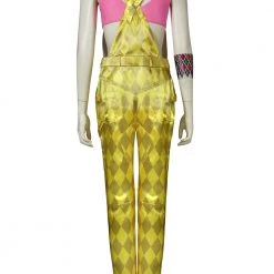2020 Movie Birds Of Prey Harley Quinn Yellow Suit Cosplay Costume Version 2 -Game Costumes Sales COS 006 04 97