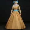 Anastasia Yellow Dress Cosplay Costume -Game Costumes Sales COS 007 01 1