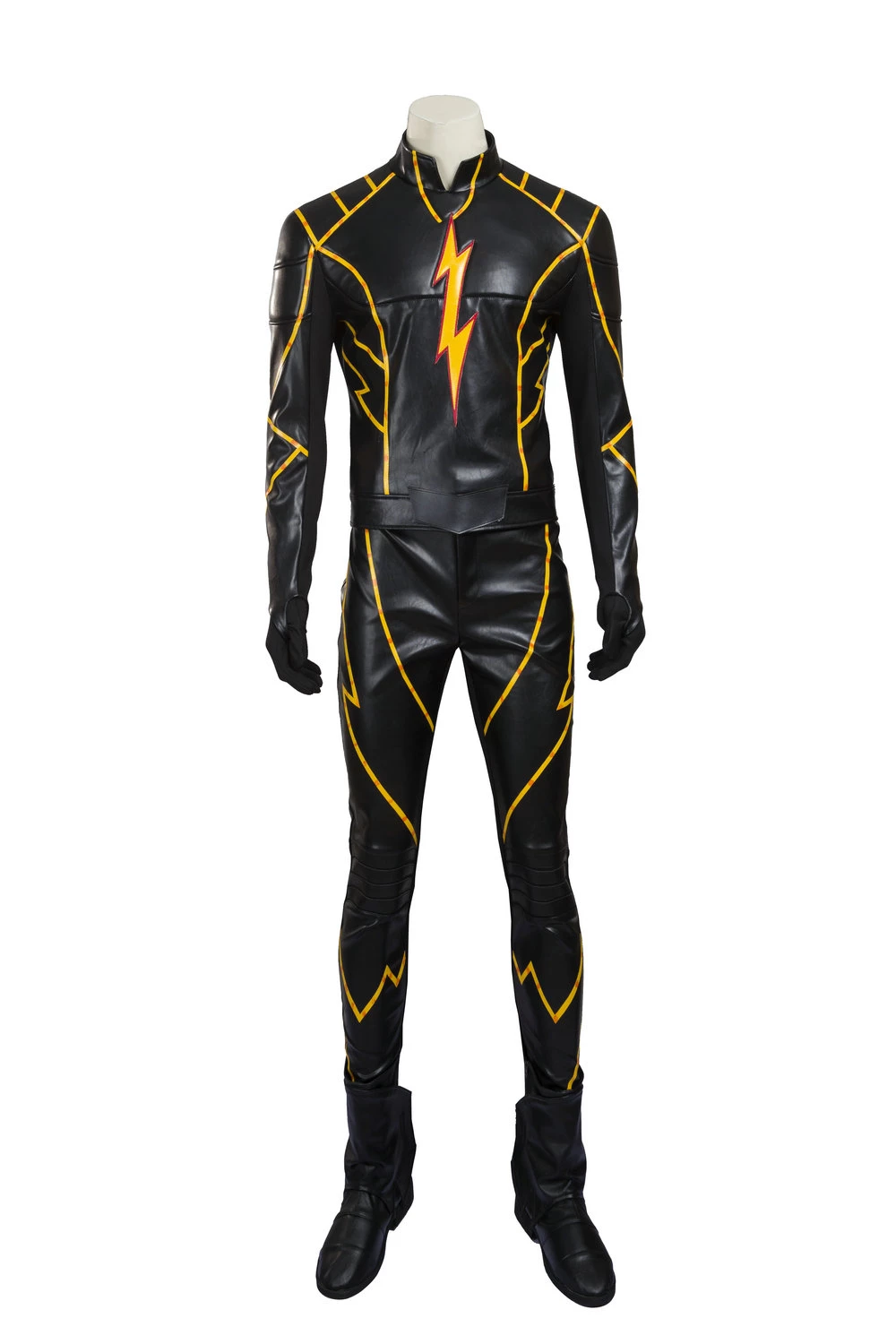 The Flash Barry Allen Flashpoint Cosplay CostumeWith Boots 3 The Flash Barry Allen Flashpoint Cosplay CostumeWith Boots