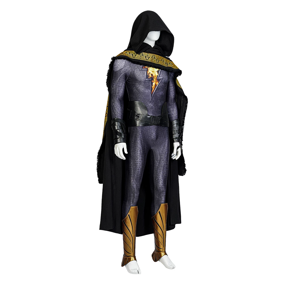 2022 Movie Black Adam Dwayne Johnson Cosplay Costume 5 2022 Movie Black Adam Dwayne Johnson Cosplay Costume - Image 3