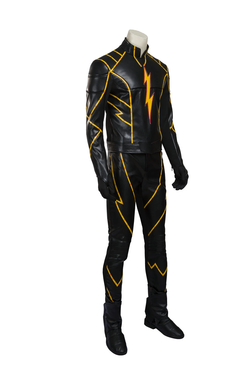 The Flash Barry Allen Flashpoint Cosplay CostumeWith Boots 4 The Flash Barry Allen Flashpoint Cosplay CostumeWith Boots - Image 2