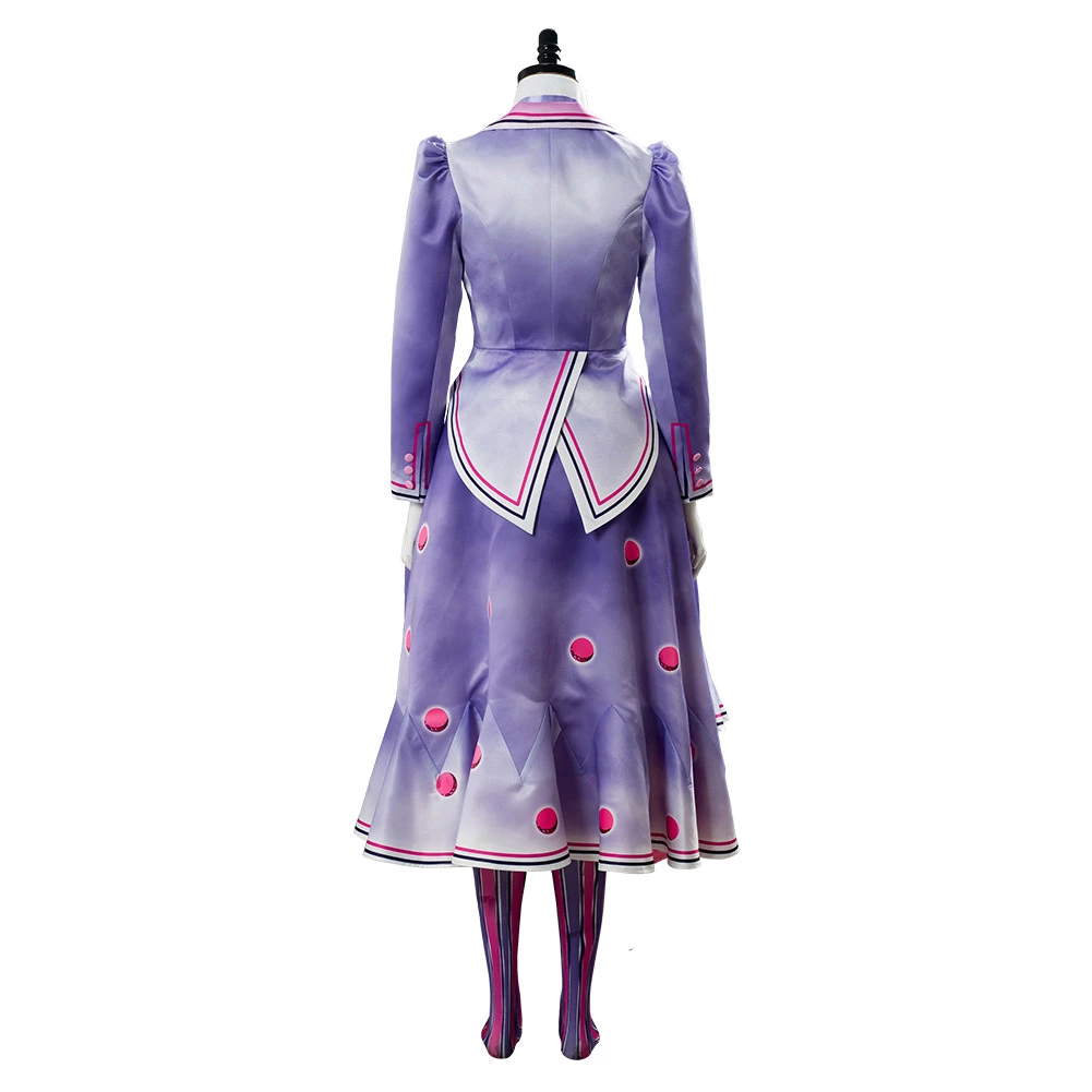 Mary Poppins Returns Mary Poppins Purple Suit Cosplay Costume 6 Mary Poppins Returns Mary Poppins Purple Suit Cosplay Costume - Image 4
