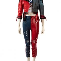 Suicide Squad: Kill The Justice League Harley Quinn Cosplay Costume Version 2 -Game Costumes Sales COS 007 06 55