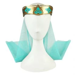 2019 Movie Aladdin Princess Jasmine Green Suit Cosplay Costume -Game Costumes Sales COS 007 08 21