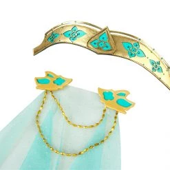 2019 Movie Aladdin Princess Jasmine Green Suit Cosplay Costume -Game Costumes Sales COS 007 09 13