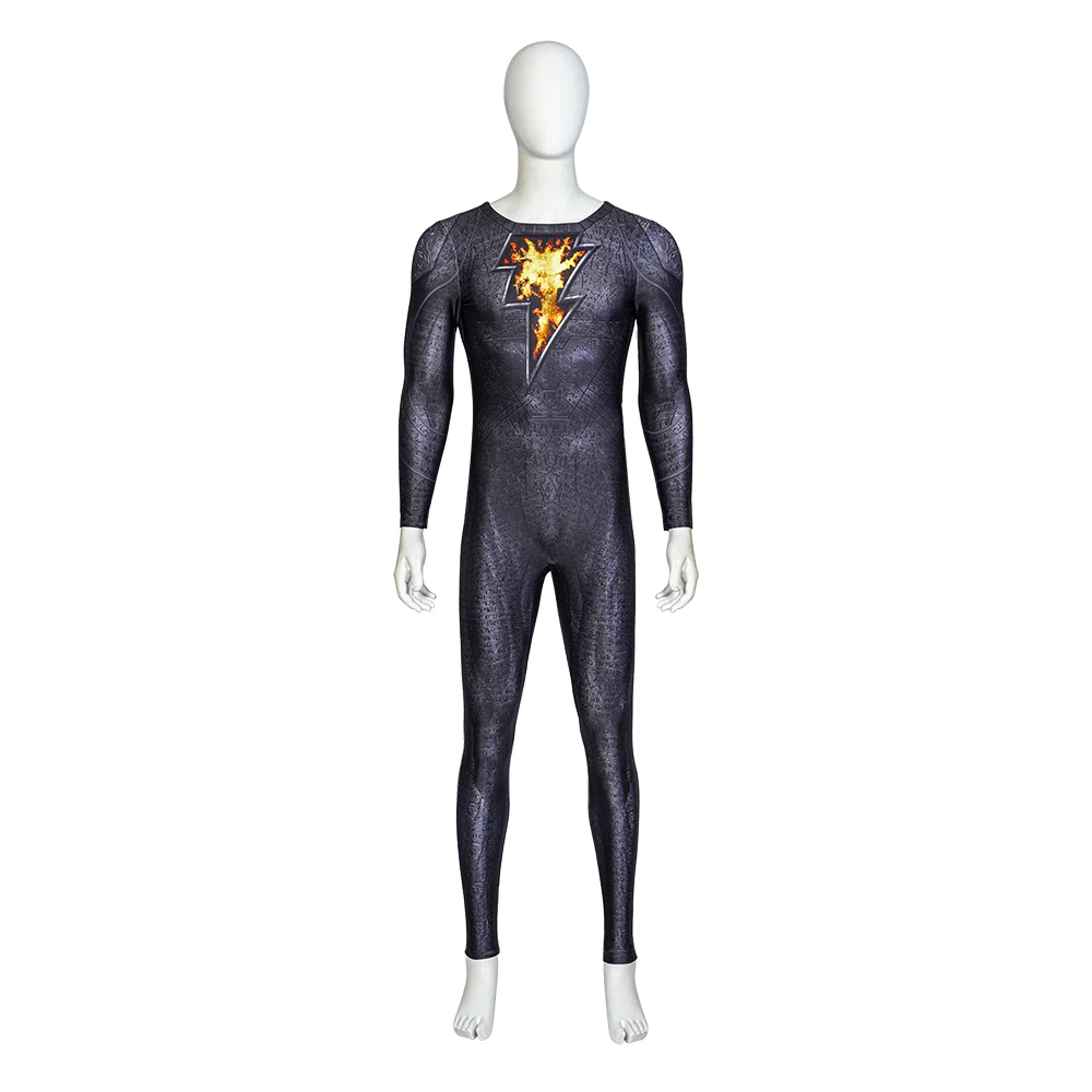 2022 Movie Black Adam Dwayne Johnson Cosplay Costume 12 2022 Movie Black Adam Dwayne Johnson Cosplay Costume - Image 10