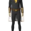 Captain Marvel Shazam Freddy Freeman Grey Suit Cosplay Costume -Game Costumes Sales COS 008 01 173