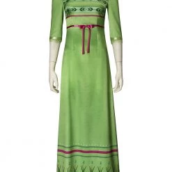 Frozen 2 Anna Green Dress Cosplay Costume