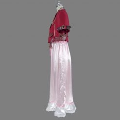 Final Fantasy VII Crisis Core Aerith Gainsborough Cosplay Costume -Game Costumes Sales COS 008 02 177