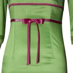 Frozen 2 Anna Green Dress Cosplay Costume -Game Costumes Sales COS 008 06 41