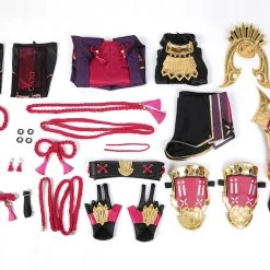 Genshin Impact Kuki Shinobu Cosplay Costume -Game Costumes Sales COS 008 06 64