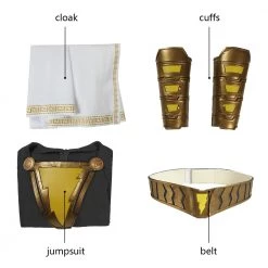 Captain Marvel Shazam Freddy Freeman Grey Suit Cosplay Costume -Game Costumes Sales COS 008 09 13