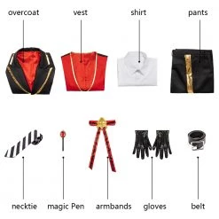 Disney: Twisted-Wonderland Heartslabyul Ace Trappola Cosplay Costume -Game Costumes Sales COS 008 09 23