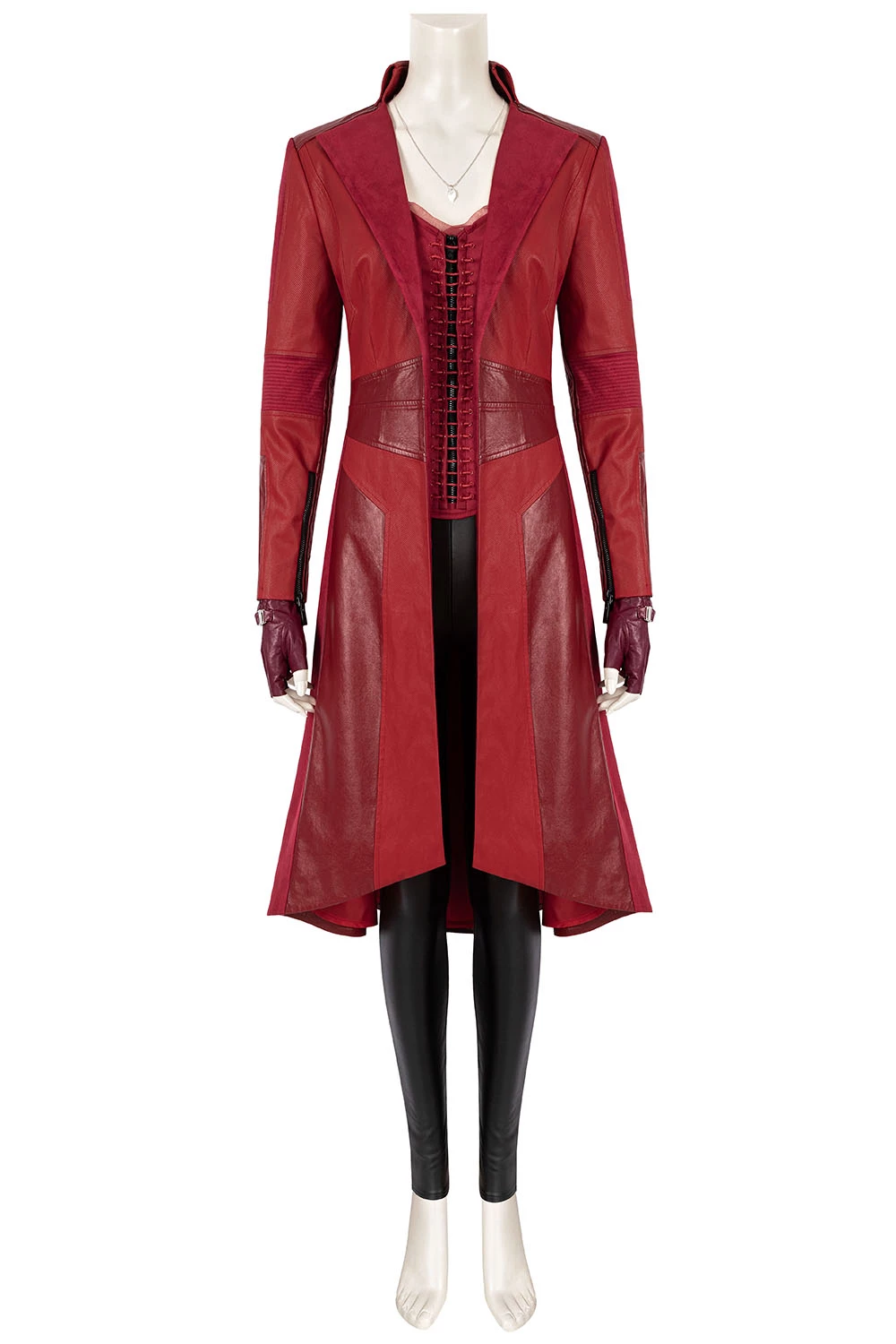 Captain America: Civil War Wanda Maximoff Scarlet Witch Cosplay Costume 4 Captain America: Civil War Wanda Maximoff Scarlet Witch Cosplay Costume - Image 2