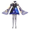 Genshin Impact Keqing Opulent Splendor Cosplay Costume