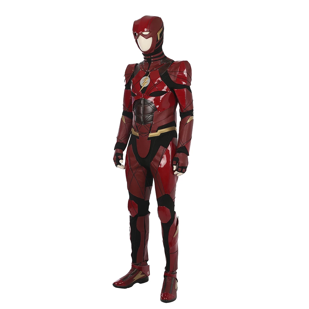Justice League The Flash Sneak Peek Cosplay Costume With Shoes 4 Justice League The Flash Sneak Peek Cosplay Costume With Shoes - Image 2