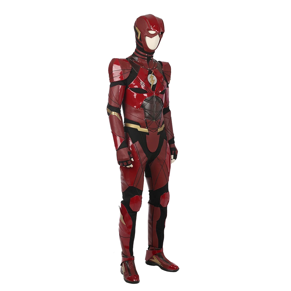 Justice League The Flash Sneak Peek Cosplay Costume With Shoes 5 Justice League The Flash Sneak Peek Cosplay Costume With Shoes - Image 3