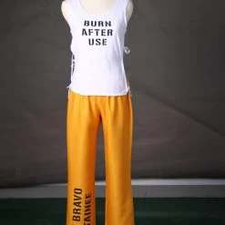 Suicide Squad Harley Quinn Prison Suit Cosplay Costume -Game Costumes Sales COS 009 04 31