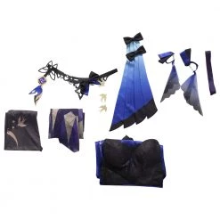 Genshin Impact Keqing Opulent Splendor Cosplay Costume -Game Costumes Sales COS 009 05 96