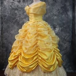 Beauty And The Beast Princess Belle Dress Cosplay Costume - H -Game Costumes Sales COS 010 02 134