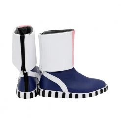 League Of Legends LOL Arcade Caitlyn Blue Cosplay Boots -Game Costumes Sales COS 010 02 145