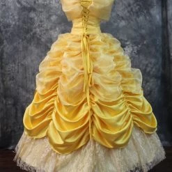 Beauty And The Beast Princess Belle Dress Cosplay Costume - H -Game Costumes Sales COS 010 03 116