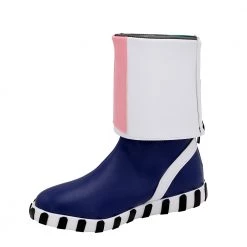 League Of Legends LOL Arcade Caitlyn Blue Cosplay Boots -Game Costumes Sales COS 010 03 127