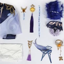 Genshin Impact Ningguang Cheongsam Cosplay Costume -Game Costumes Sales COS 010 04 124