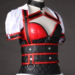 Batman: Arkham Asylum Harley Quinn Suit Cosplay Costume -Game Costumes Sales COS 010 05 14