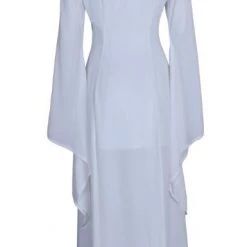 Once Upon A Time Emma Swan White Robe Cosplay Costume -Game Costumes Sales COS 010 05 52