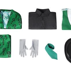 Batman 1966 TV The Riddler Cosplay Costume -Game Costumes Sales COS 010 10 13