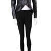 Once Upon A Time Emma Swan Black Suit Cosplay Costume -Game Costumes Sales COS 011 01 141