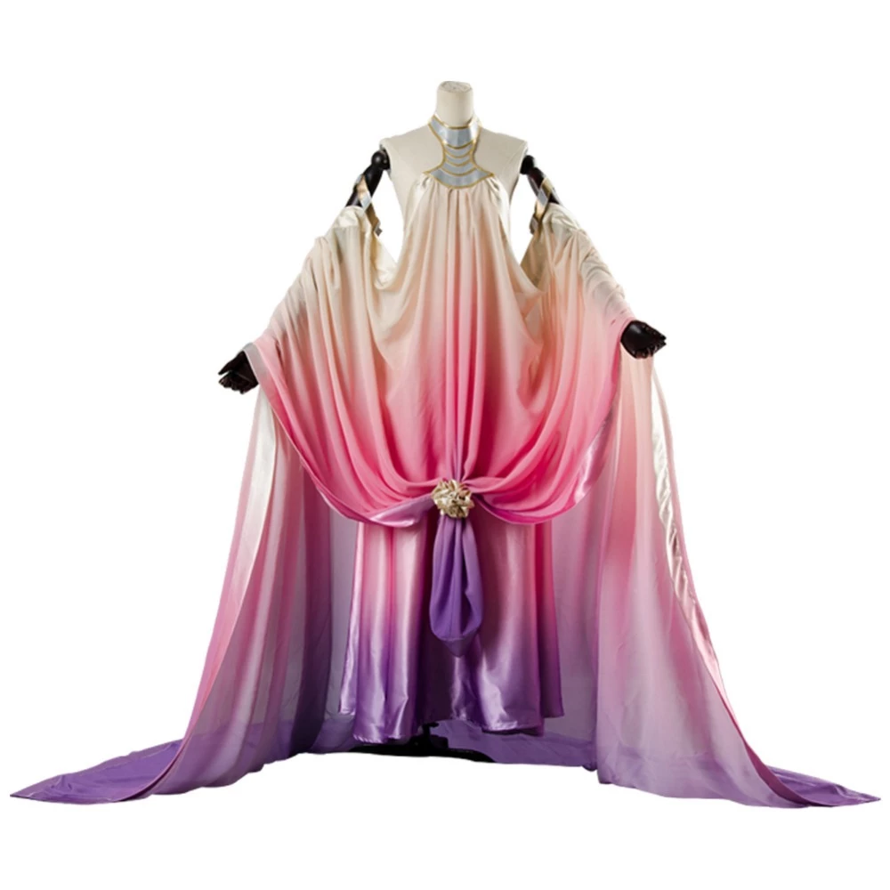 Star Wars: Episode III Revenge Of The Sith Padme Amidala Lake Dress Cosplay Costume 3 Star Wars: Episode III Revenge Of The Sith Padme Amidala Lake Dress Cosplay Costume