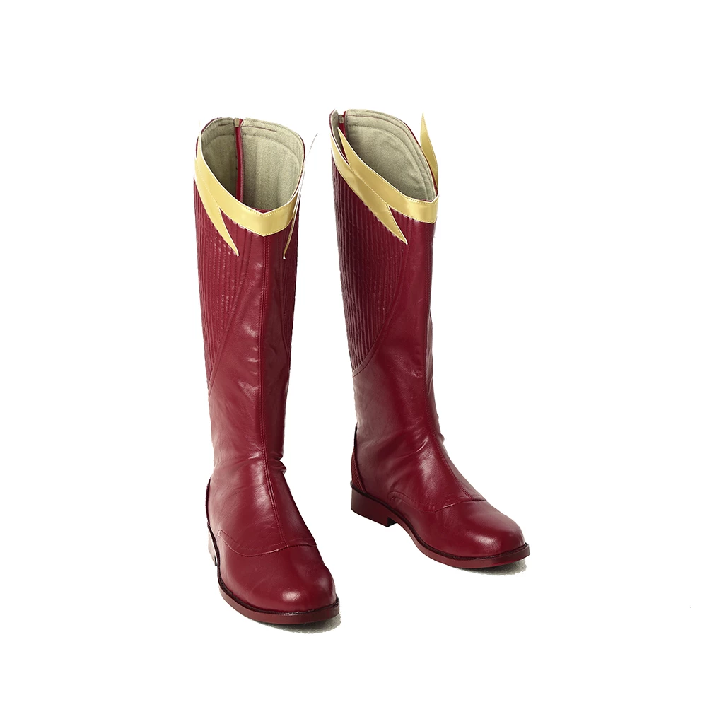 The Flash Season 4 Barry Allen Flash Cosplay Boots 3 The Flash Season 4 Barry Allen Flash Cosplay Boots